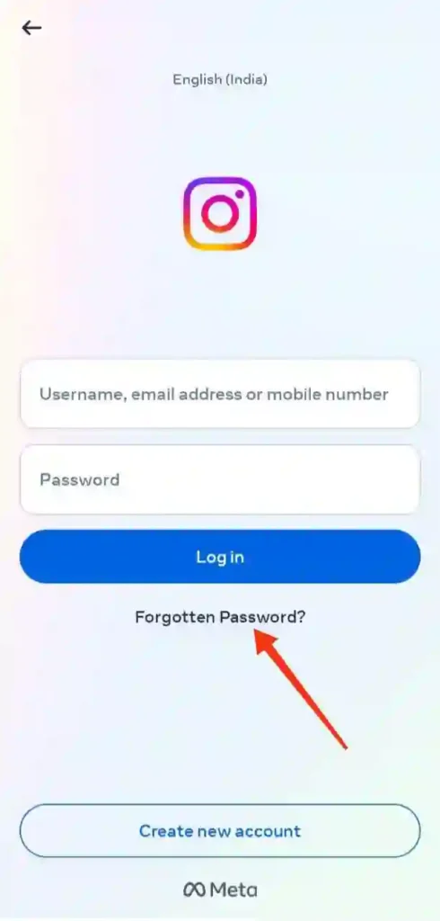 Step 1 - Instagram login nahi ho raha hai kya karen
