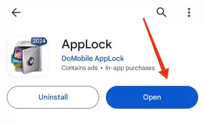 step 1 - app download karke instagram par lock kaise lagaye