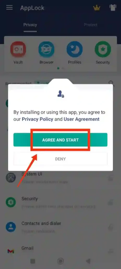 step 3 - app download karke instagram par lock kaise lagaye