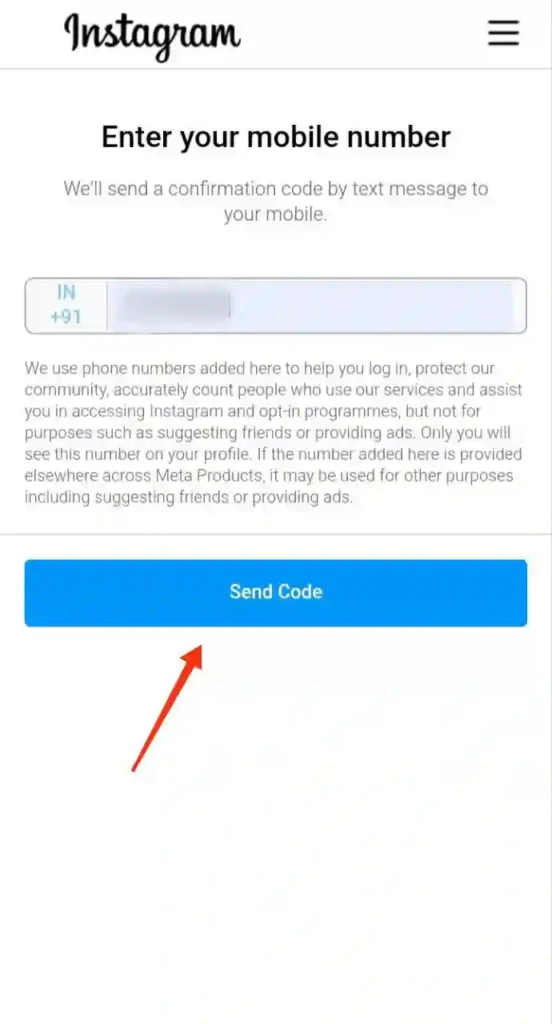 step 5 - Instagram suspended account Recover kaise kare