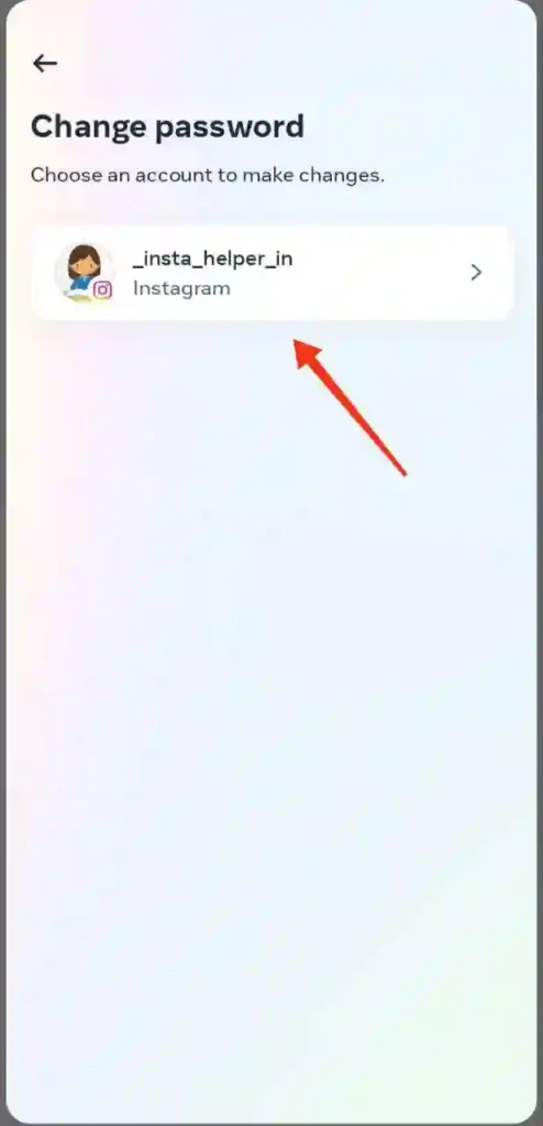 step 6 - instagram password change kaise kare