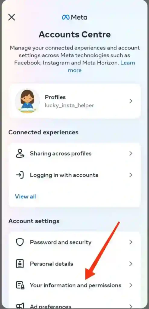 step 6 - mobile number se instagram id kaise pata kare