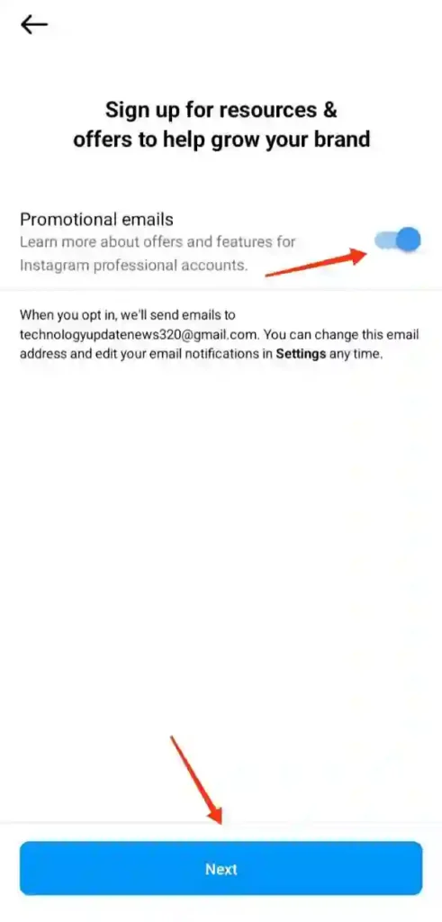 step 9 - instagram par professional account kaise banaye