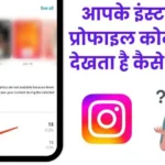instagram profile kon kon dekhta hai kaise jane